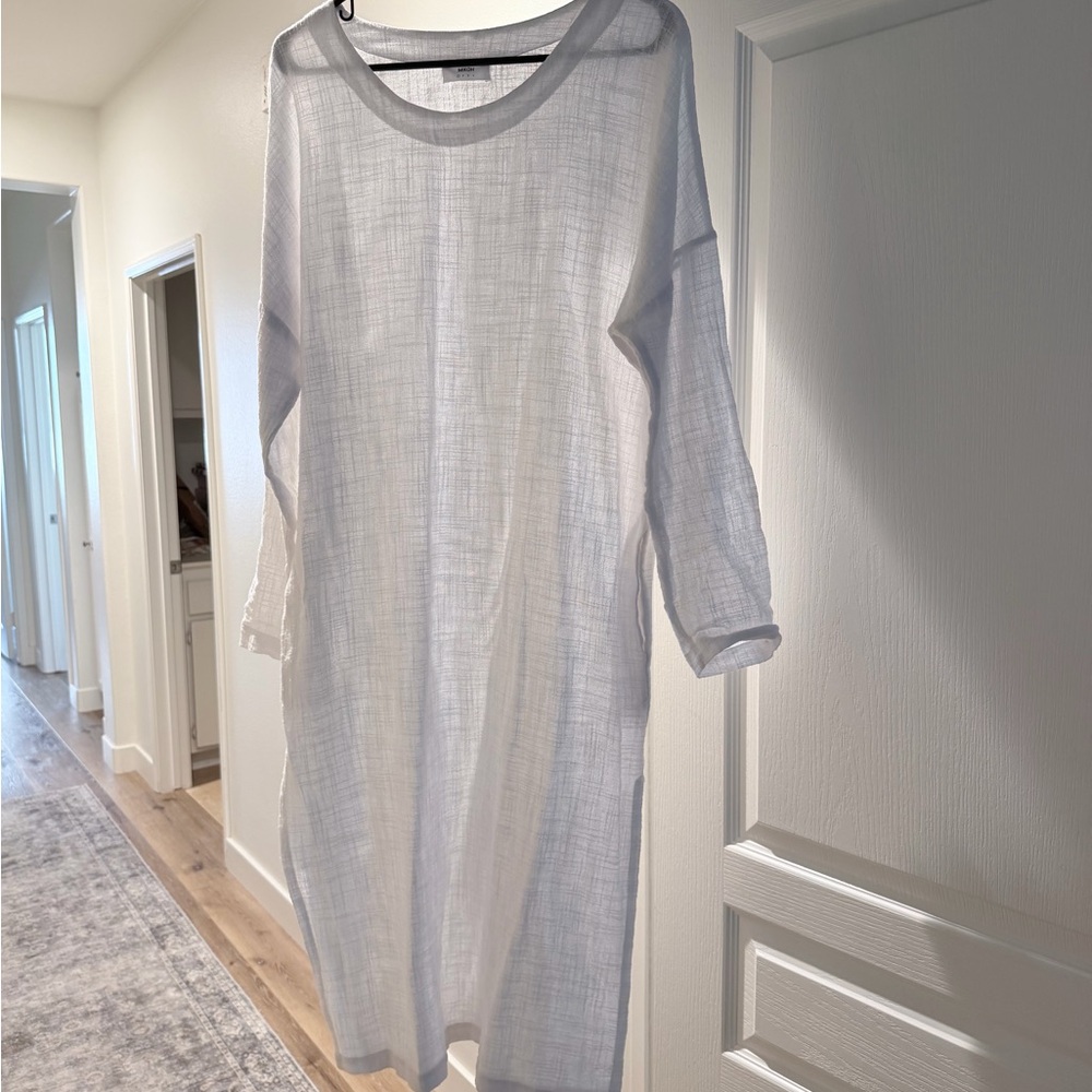 Mikoh Linen Long Sleeve Cover Up